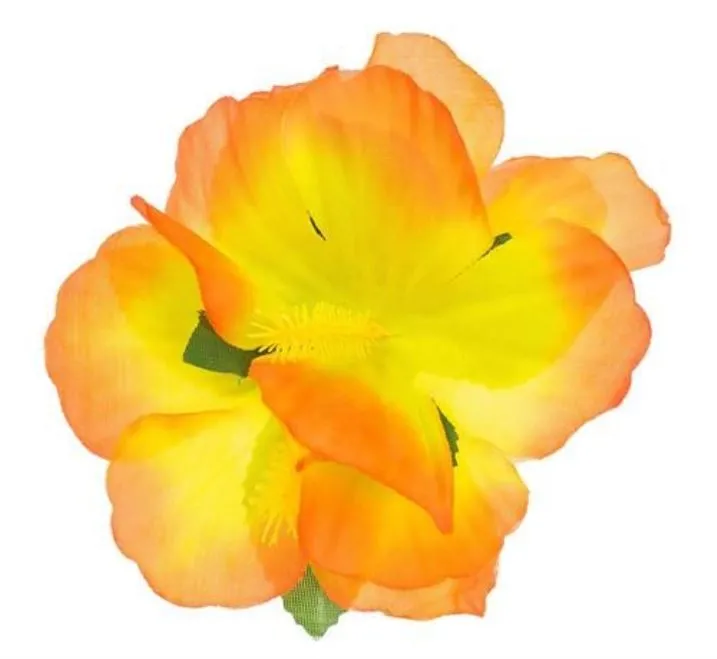 Havaj květ spona červená