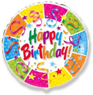 Balonek Happy birthday