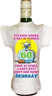 Tričko na láhev 60