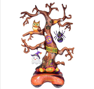 Balonek halloween strom