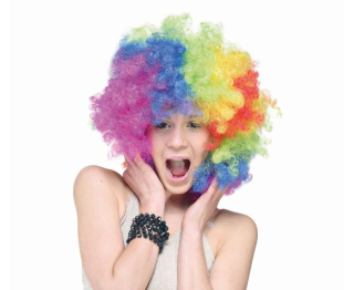 Paruka klaun afro