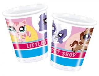 Kelímky Little pet shop 8ks