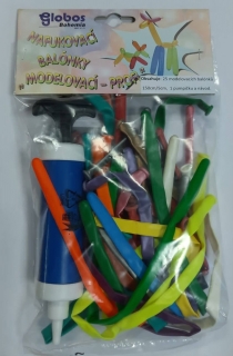 Balónky modelovací s pumpičkou