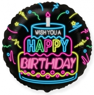 Balónek HAPPY BIRTHDAY