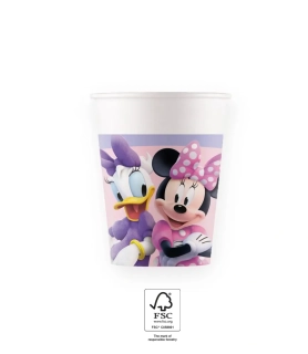 Papírové  kelímky Minnie mouse 8ks