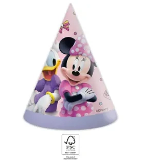 Kloboučky minnie mouse 6ks 