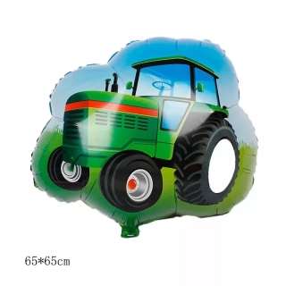 Balonek traktor zelený