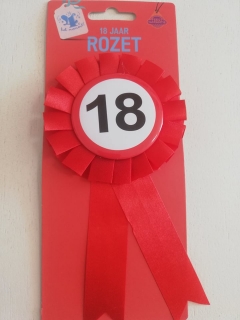 Rozeta odznak 18