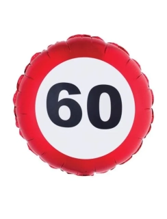 Balónek foliový značka 60
