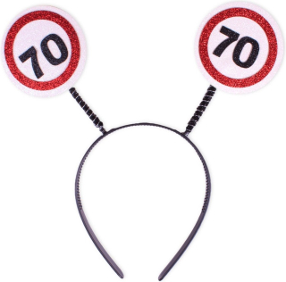 Čelenka značka 70. narozeniny