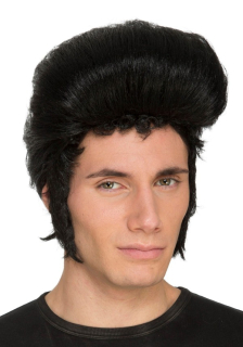 Paruka retro Elvis černá