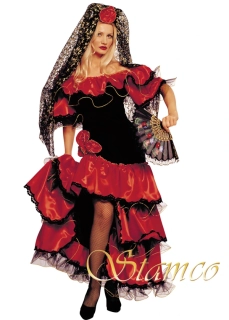 Španělka Flamenco vel. M/L  Půjčovna