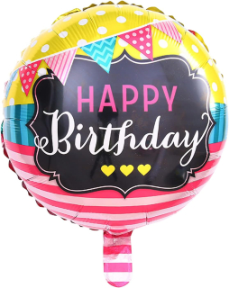 Balónek Happy Birthday