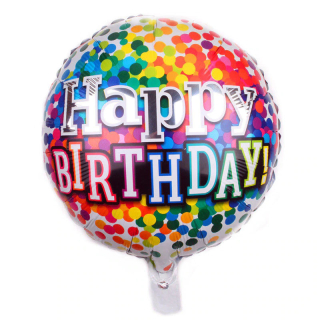 Balónek Happy Birthday