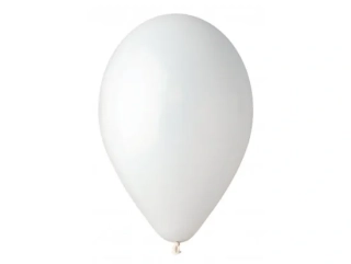 Balónek latexový 26 cm bílá 