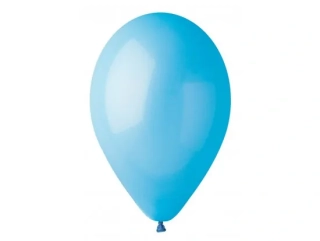 Balónek latexový 26 cm světle modrá