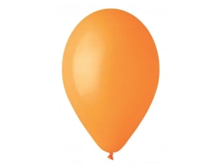 Balónek latexový 26 cm oranžová