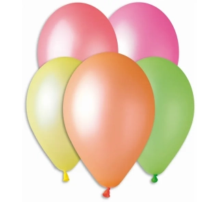 Balónek latexový 26 cm neon 1ks