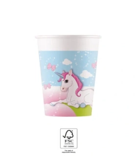 Kelímky jednorožec unicorn 8 ks 