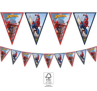 Girlanda vlajky spiderman