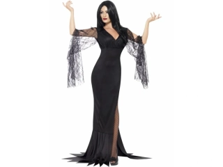 Morticia Adams vel. L/XL  Půjčovna