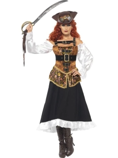 Steampunk Pirátka vel. M   Půjčovna