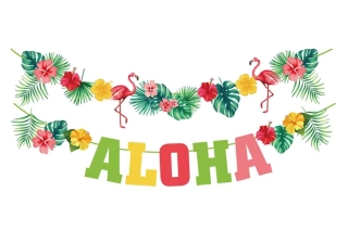 Girlanda Havaj Aloha