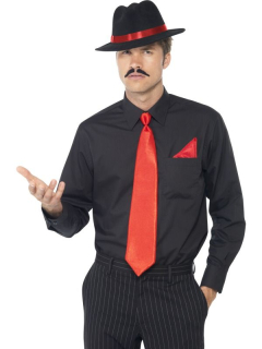 Mafián klobouk sada