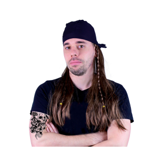 Paruka pirát s šátkem