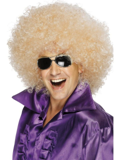 Paruka afro blond