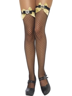 Punčochy síťované Steampunk
