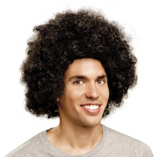 Paruka afro černá
