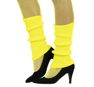 Návleky retro disco žluté