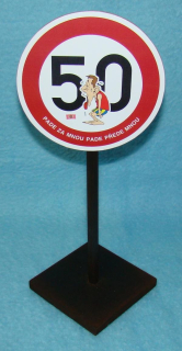 Stojan značka 50 pro muže