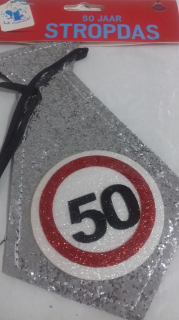 Kravata stříbná 50