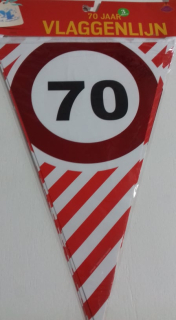Girlanda vlajky značka 70