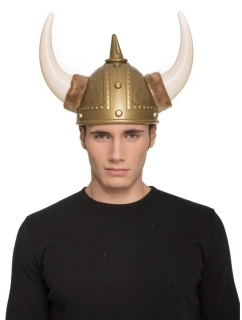 Helma viking s kožešinkou