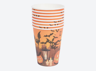 Papírové kelímky Halloween 8 ks mix