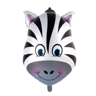 Balónek fóliový zebra safari