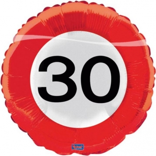 Balón fóliový značka 30