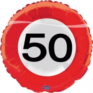 Balón fóliový značka 50