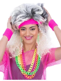 Čelenka potítka Barbie sada růžová